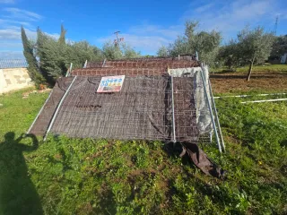 Vallas de obra metálicas