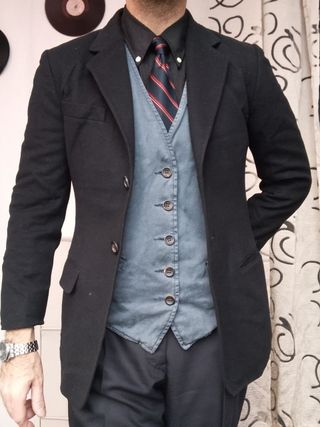 Giacca Blazer Marella Lana Nero large donna