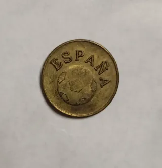 Medalla Conmemorativa Mundial 82 en oro