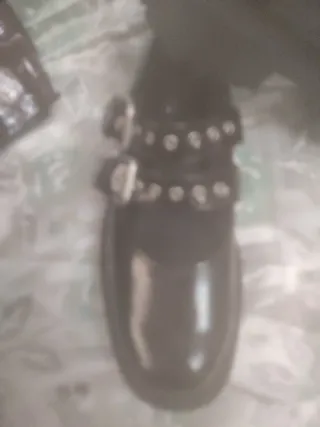 Zapatos charol negros