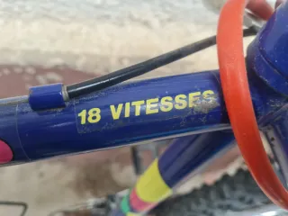 Bicicleta Rabasa 18 velocidades modelo B. Hinault.