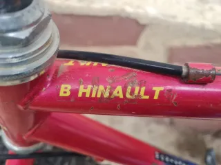 Bicicleta Rabasa 18 velocidades modelo B. Hinault.