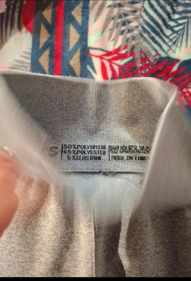 Mallas grises Prozis Talla S