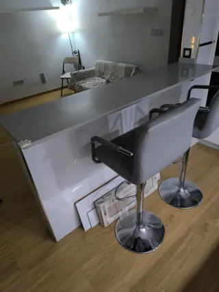 Taburetes de barra de cocina (2 unidades)