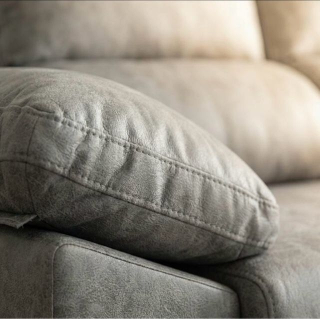 Sofá Sofa Luxe Beige/Marrón chaselongue