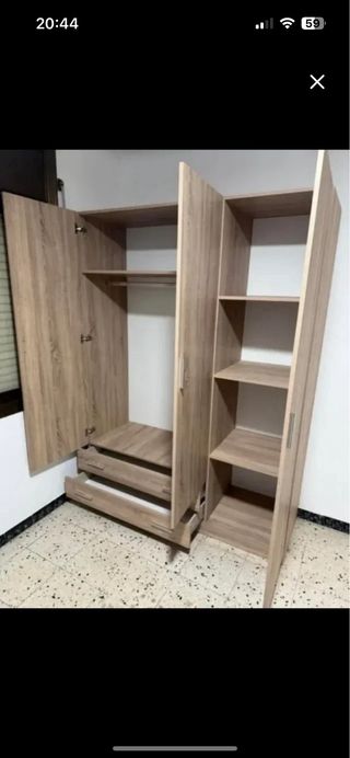 armario beige 2 3 4 puertas