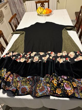 Abito lungo fantasia