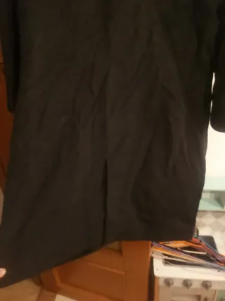 Abrigo Burberry Gris Tres Cuartos