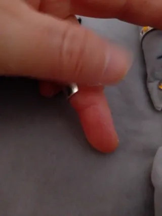 Anillo  Plata Ley Ajustable Estrellas