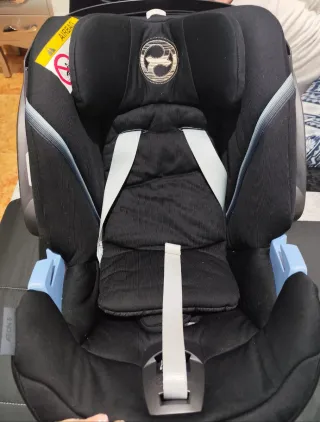 Cybex Priam platinum+Silla+Capazo+grupo0+saco+bols