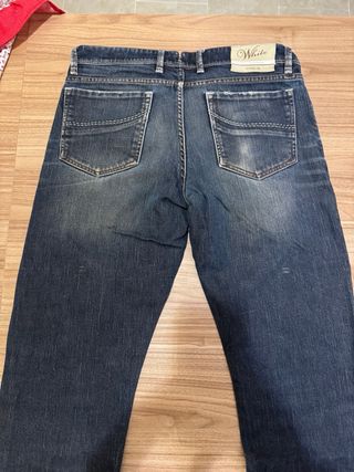 Jeans White Siviglia Blu