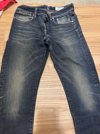 Jeans White Siviglia Blu