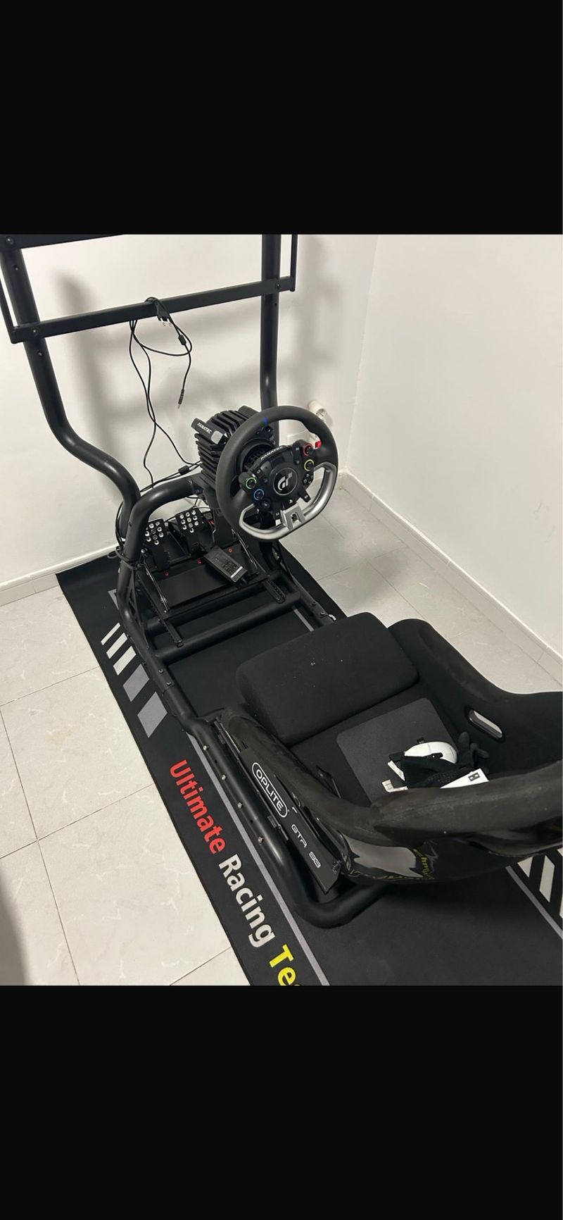 Cockpit Oplite RS3 con soporte monitor y asiento