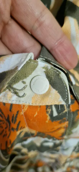 Peto corto Columbia estampado