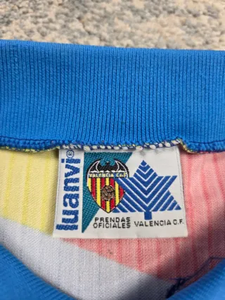 Camiseta Valencia CF Luanvi 1994 Visitante