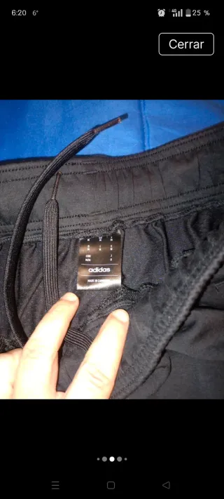 Pantalones de chándal Adidas negros