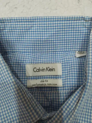 Camicia Calvin Klein Uomo Azzurra