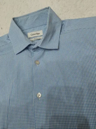 Camicia Calvin Klein Uomo Azzurra