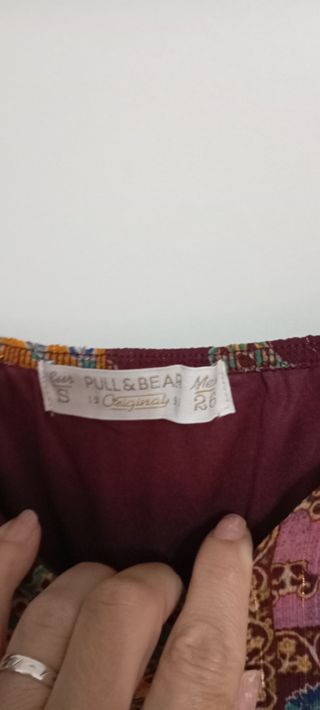 Vestido Pull&Bear Patchwork