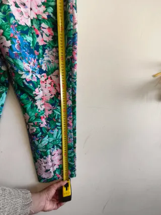 Pantalón estampado Zara T M