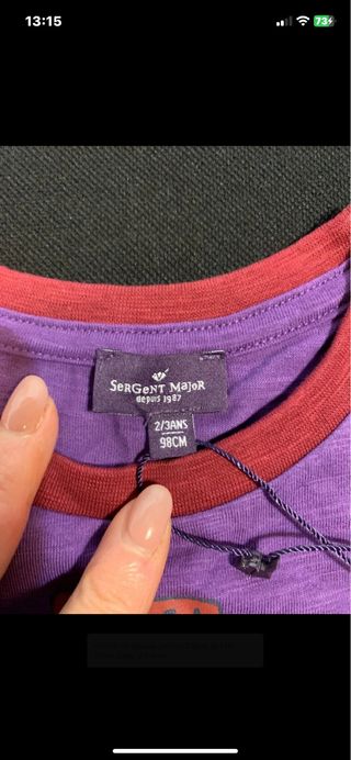 Maglietta bambino 2/3 anni dinosauri