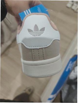 Adidas Campus Beige/Rosa Talla 38