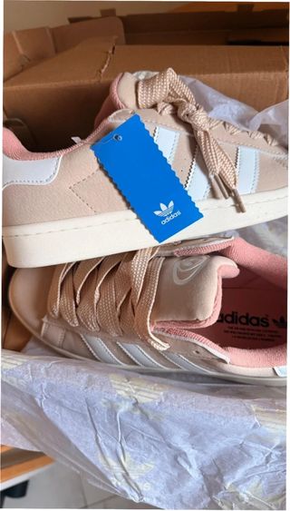Adidas Campus Beige/Rosa Talla 39