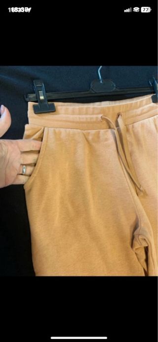 Pantaloni tuta beige scuro 14 anni
