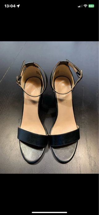 Sandali tacco nero taglia 40