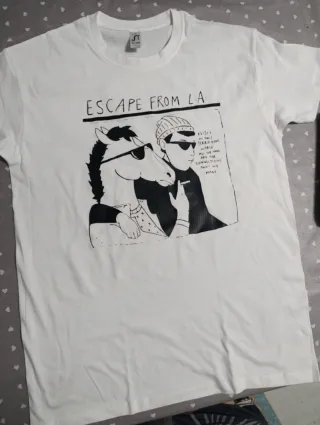 T-shirt Bojack horsemen Sonic youth ESCAPE FROM LA