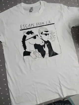 T-shirt Bojack horsemen Sonic youth ESCAPE FROM LA