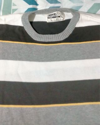 Jersey Xdye Talla L Rayas