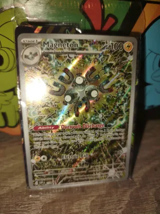 Magneton Carta Pokémon Inglesa Sellada