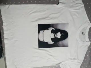 T-shirt Bjork viso stampa taglia unica