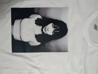 T-shirt Bjork viso stampa taglia unica