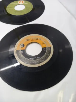 Lotto Vinili 45 Giri - Durium, RCA, Clan, Ricordi