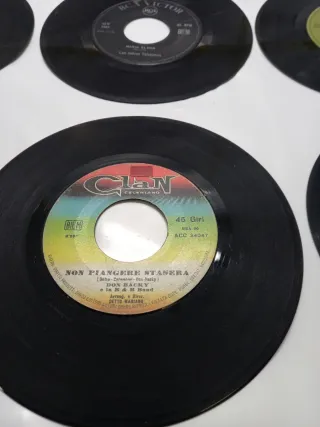 Lotto Vinili 45 Giri - Durium, RCA, Clan, Ricordi