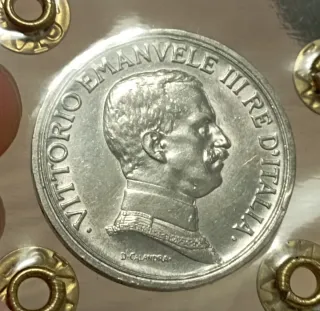 2 Lire 1917 Quadriga Briosa Fdc