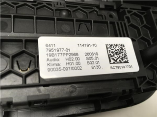 Mando climatizador BMW