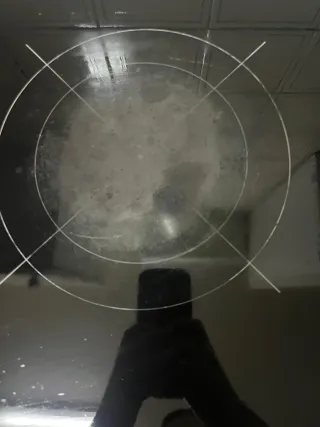 Vitrocerámica negra