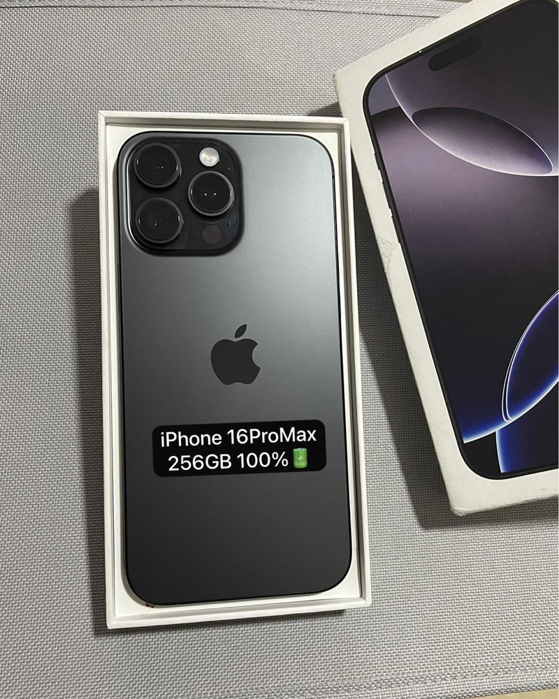 iPhone 16 Pro Max 256GB Space Gray