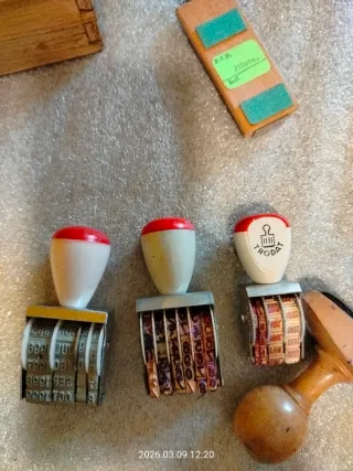 Lote Oficina Vintage: Sellos Pelikan