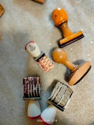 Lote Oficina Vintage: Sellos Pelikan