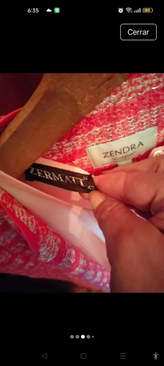 Conjunto Blusa y Chaqueta Rayas