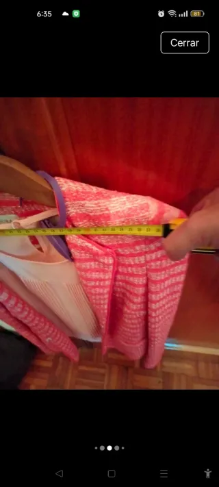 Conjunto Blusa y Chaqueta Rayas