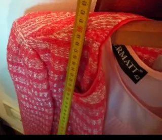 Conjunto Blusa y Chaqueta Rayas