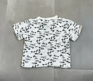 Camiseta bebé palmeras talla 6-9 meses SOLO ENVIO