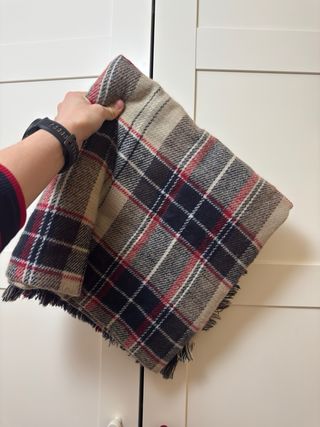 Bufanda grande Brownie cuadros