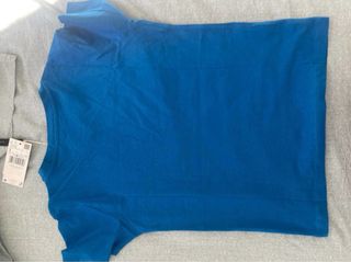 Maglia Mango manica corta blu elettrico M