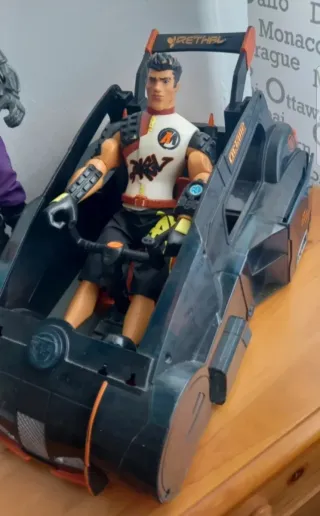 Lote Action Man con Coche